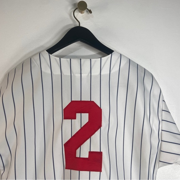 VTG Empire Baseball Shirt Mens 42/44 Black White Red Homeruns for Humanity 1998 - Picture 12 of 16